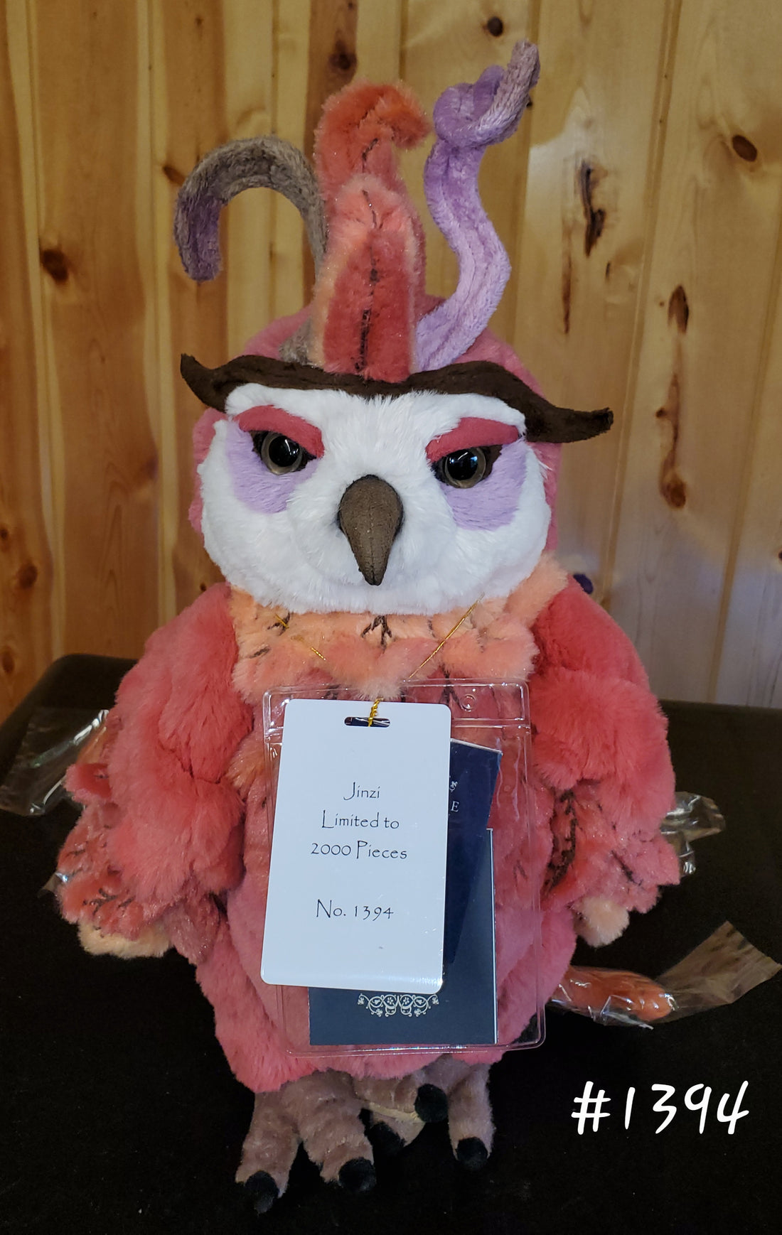 Jinzi - 13" Phoenix Charlie Bears Signature Collection designed by Ali Montgomery