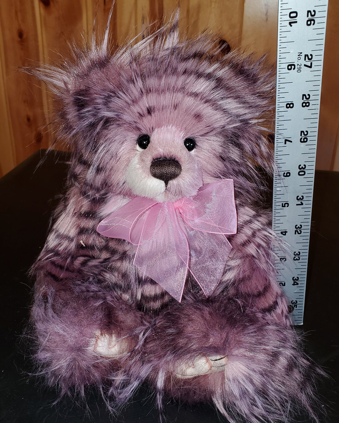Strawberry Shortcake - 13" Pink w/Black Plush by Charlie Bears