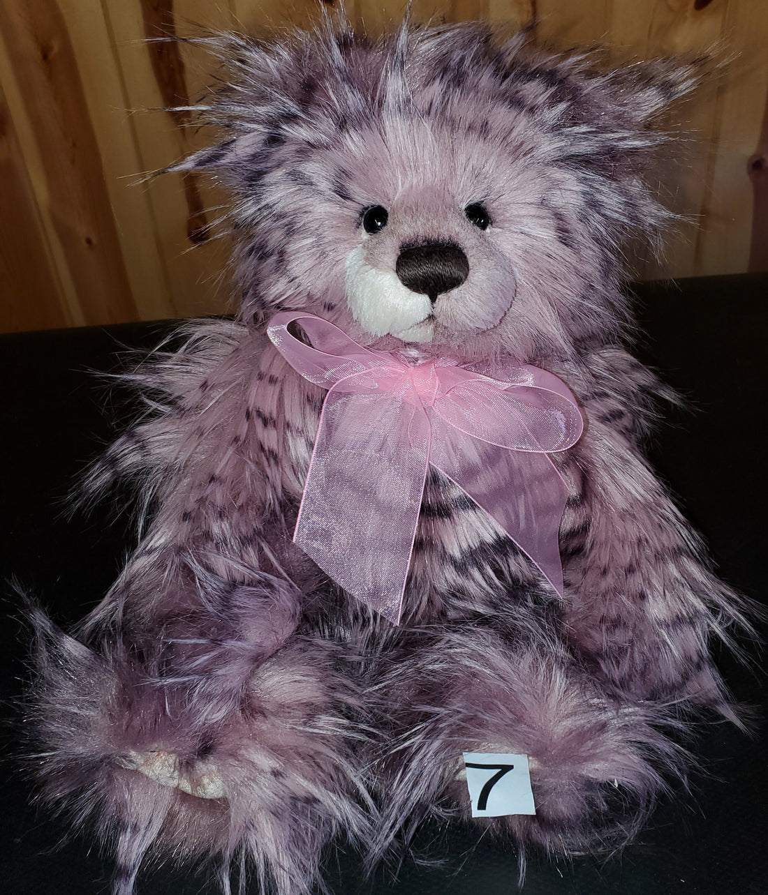 Strawberry Shortcake - 13" Pink w/Black Plush by Charlie Bears
