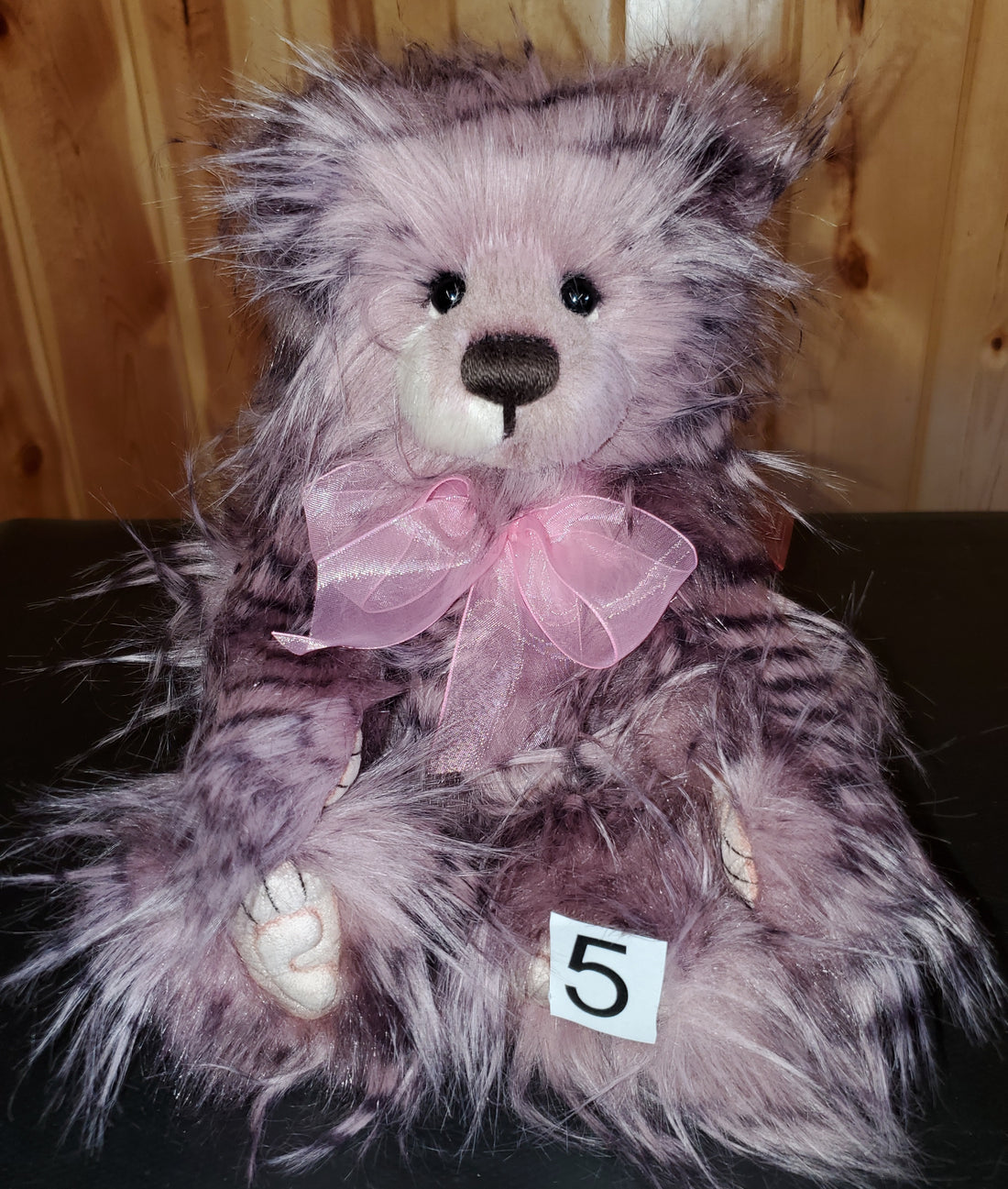Strawberry Shortcake - 13" Pink w/Black Plush by Charlie Bears