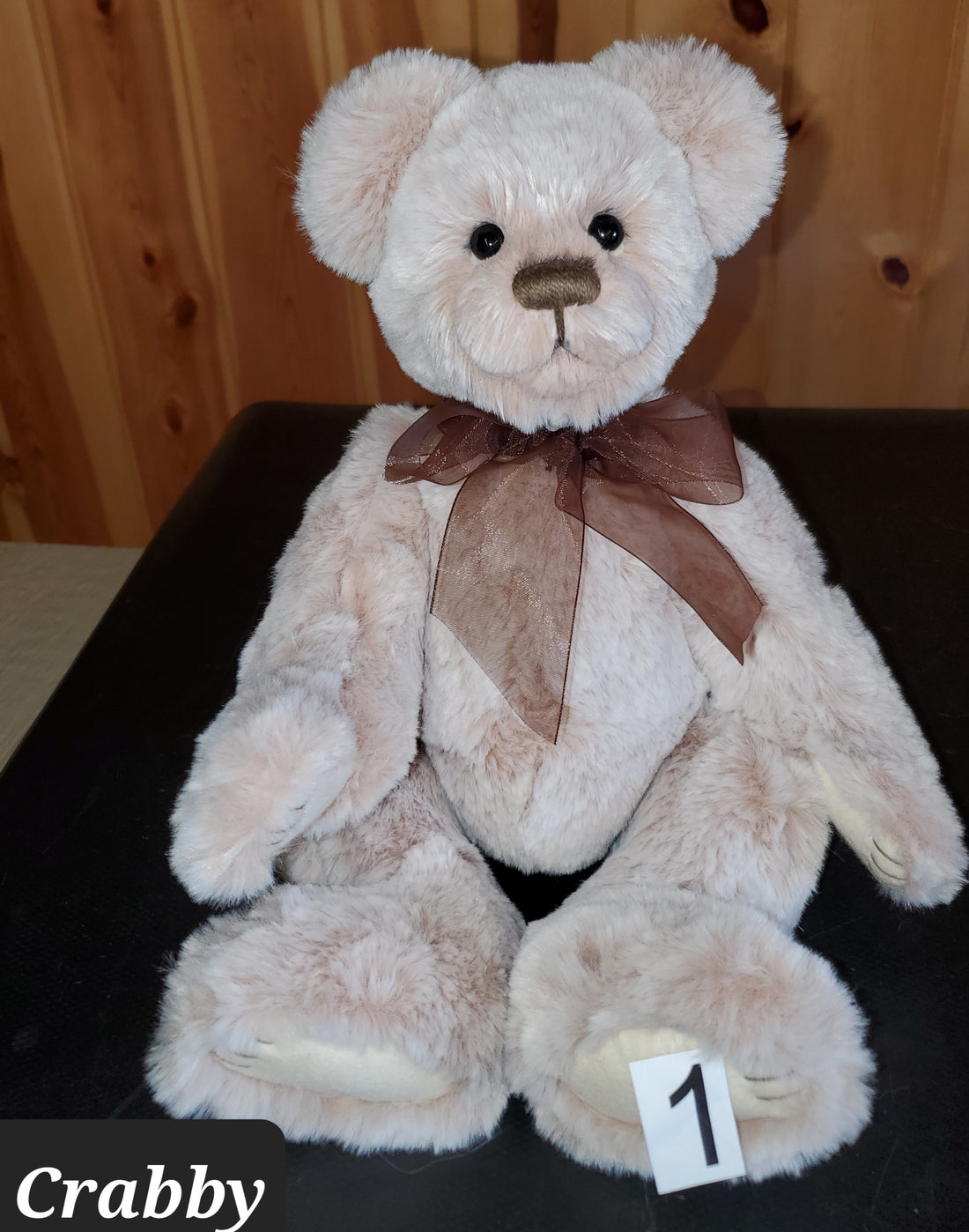Crabby - 13" Super Soft Beige Plush by Charlie Bears