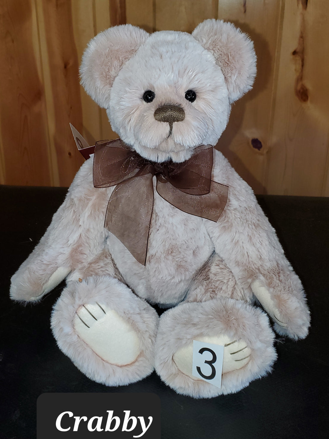 Crabby - 13" Super Soft Beige Plush by Charlie Bears