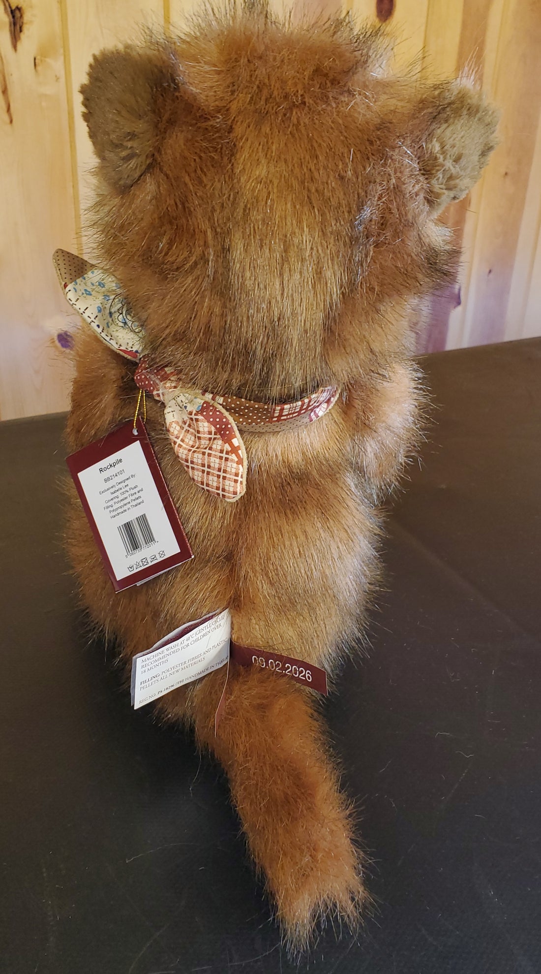 Rockpile - 15.5" Weasel - Non-Jointed from Charlie Bears' Bearhouse Line - Safe for 18 Months and Up!