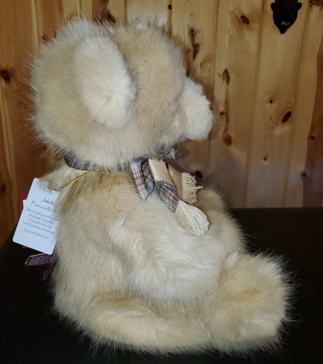 Jakub - 19" Beige Plumo by Charlie Bears