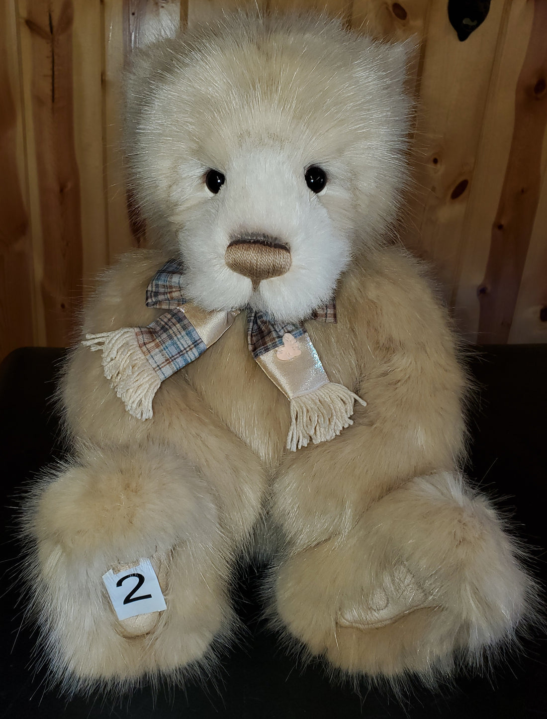 Jakub - 19" Beige Plumo by Charlie Bears