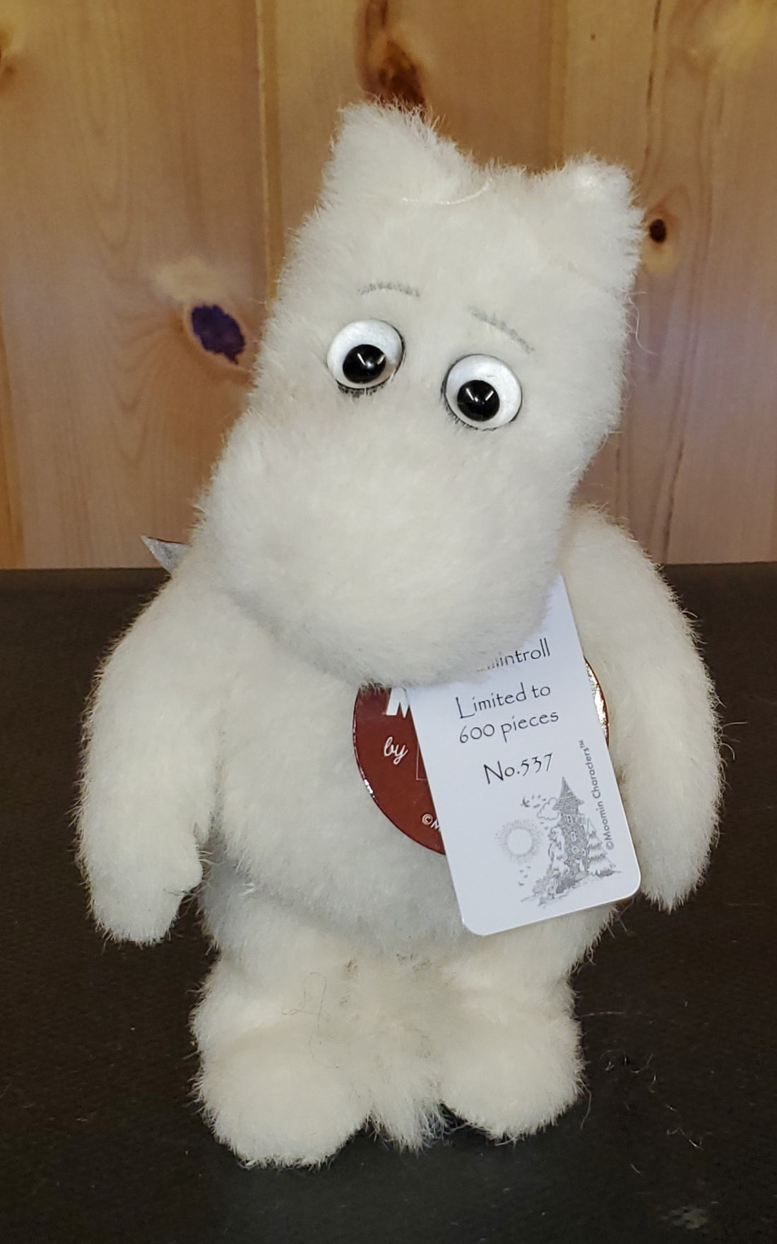 Moonmintroll - 6" White Alpaca Minimo Moonmin by Charlie Bears