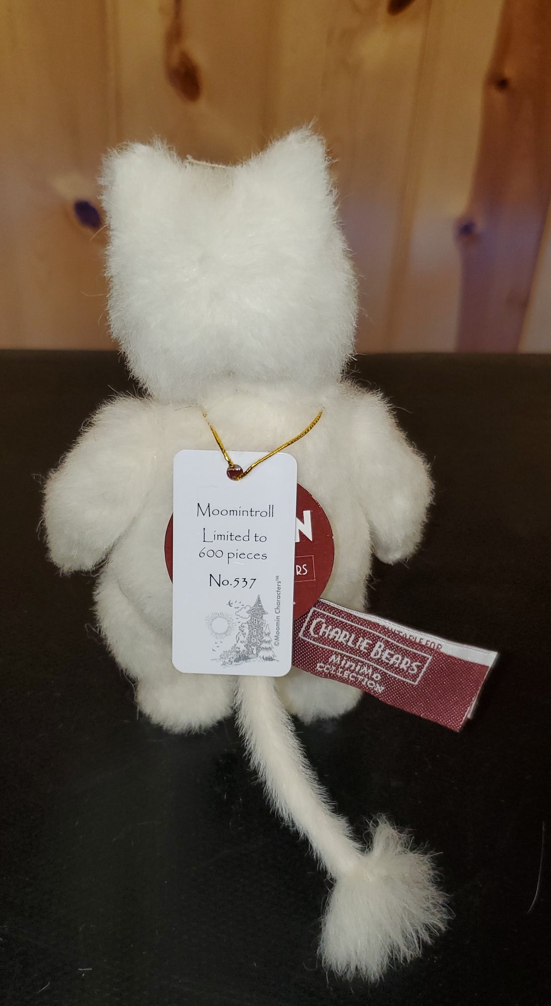 Moonmintroll - 6" White Alpaca Minimo Moonmin by Charlie Bears