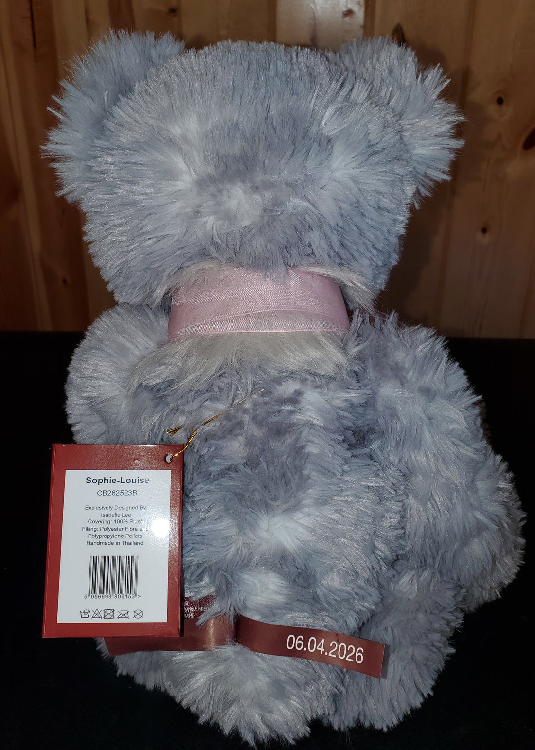 Sophie-Louise - 15" Lavender-Grey Plush by Charlie Bears