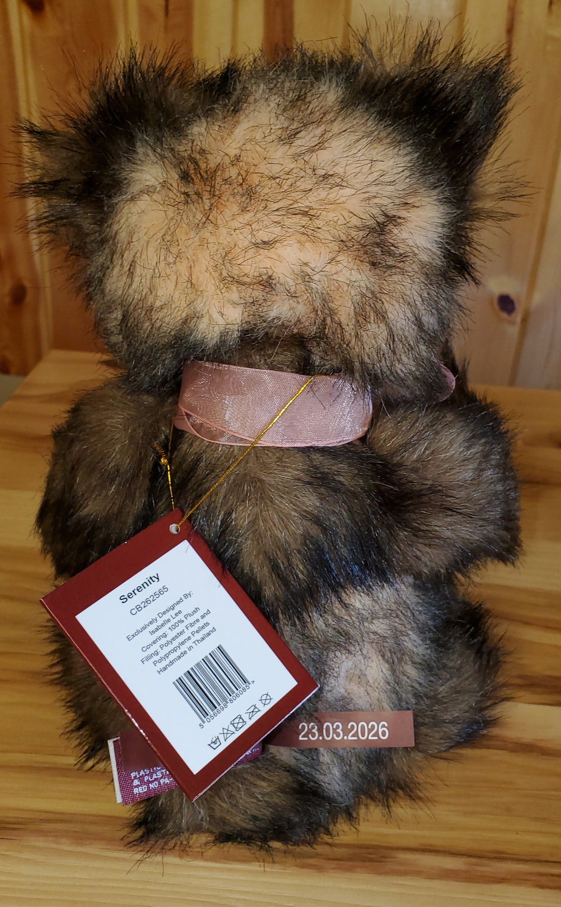 Serenity - 13.5" Brown and Tan Panda by Charlie Bears