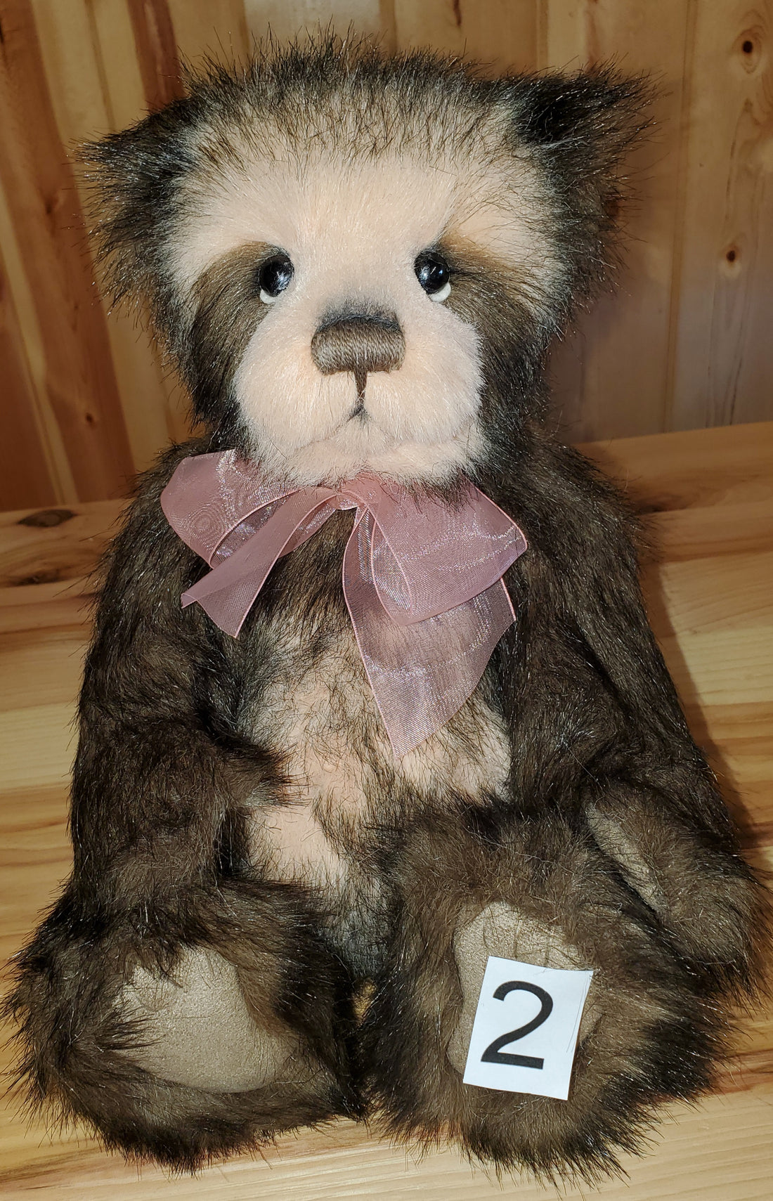 Serenity - 13.5" Brown and Tan Panda by Charlie Bears