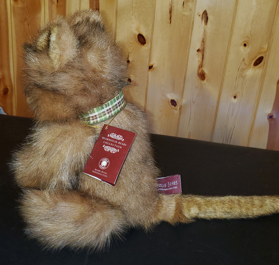 Melbourne - 14.5" Quokka Non-Jointed Wallaby w/tiny pouch by Charlie Bears
