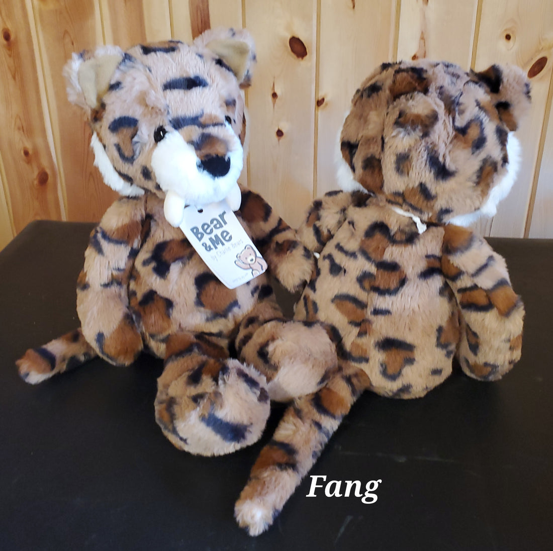 Fang - 13" Tan and Brown Bear & Me Plush by Charlie Bears - Safe from Birth!