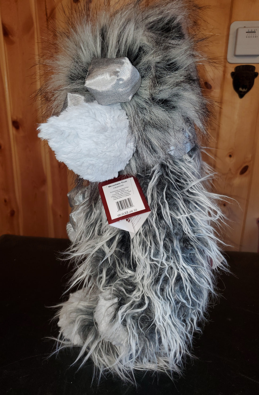 Mountain Troll - 19" Grey, Floppy, Standing Plush with Wobble Joints by Charlie Bears