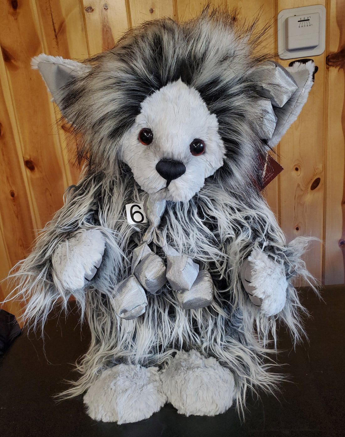 Mountain Troll - 19" Grey, Floppy, Standing Plush with Wobble Joints by Charlie Bears