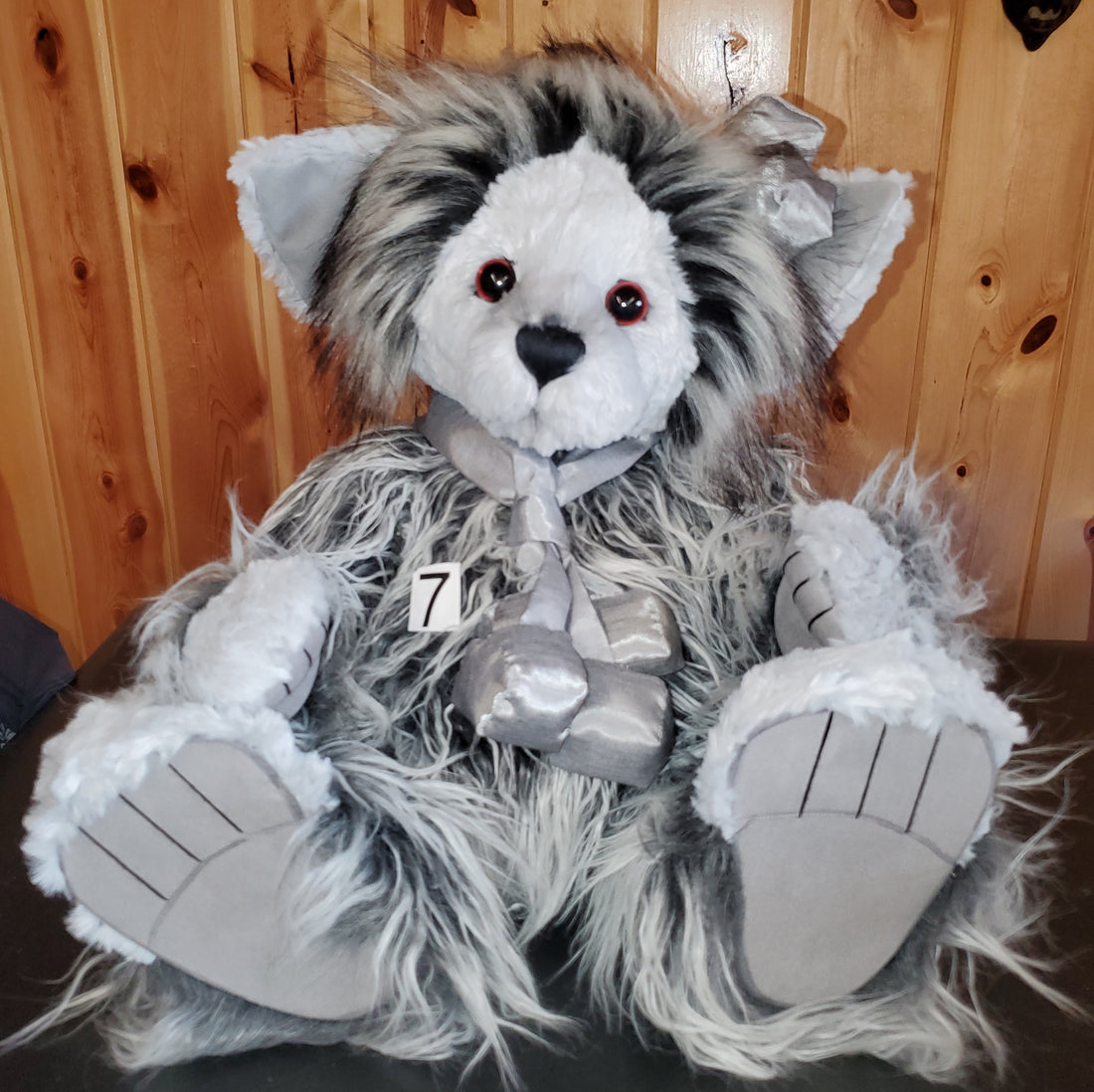 Mountain Troll - 19" Grey, Floppy, Standing Plush with Wobble Joints by Charlie Bears