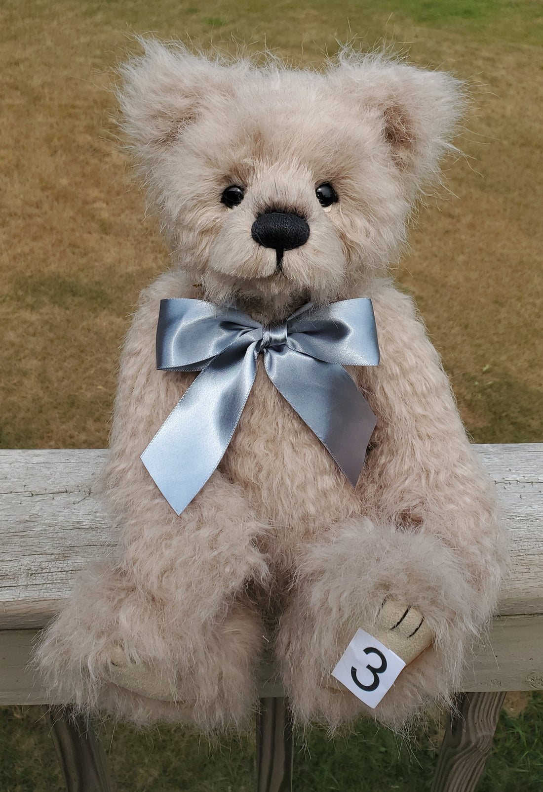 Jackson - 16" Beige Teddy w/ Growler Noise Maker by Charlie Bears