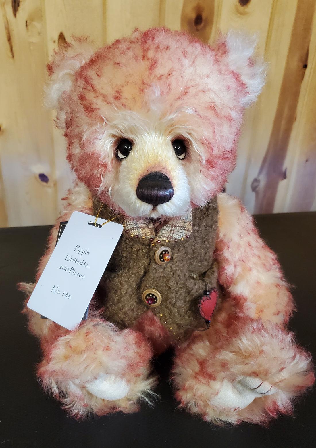 Pippin - 14.5" Mohair and Alpaca Bear from Isabelle Collection - Only 200 Made!