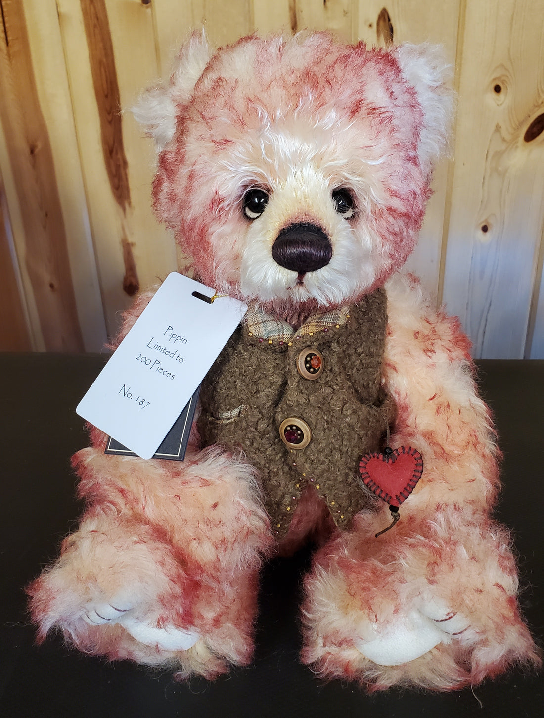 Pippin - 14.5" Mohair and Alpaca Bear from Isabelle Collection - Only 200 Made!