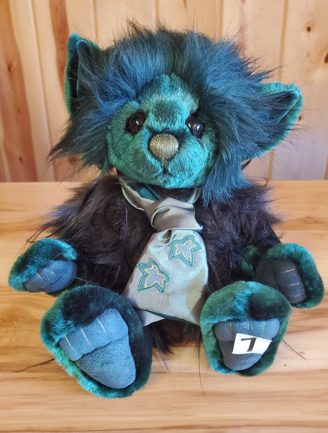Forest Troll - 12" Dark Green Plush by Charlie Bears