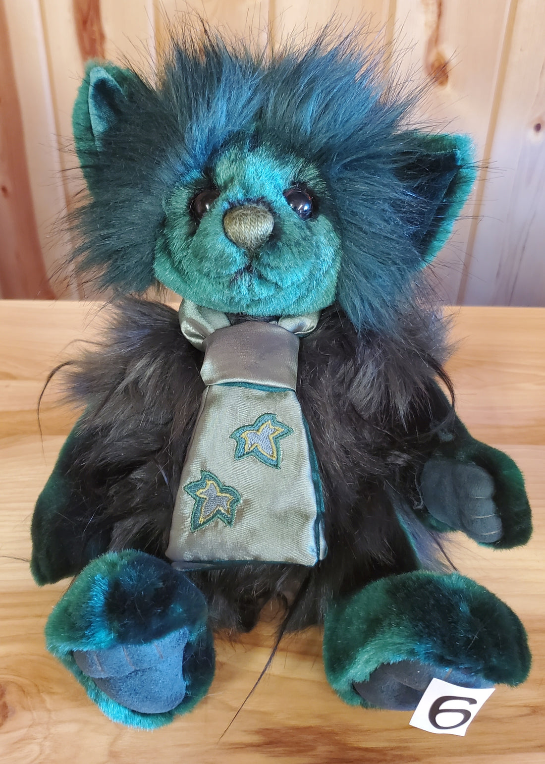 Forest Troll - 12" Deep Green Plush from Charlie Bears