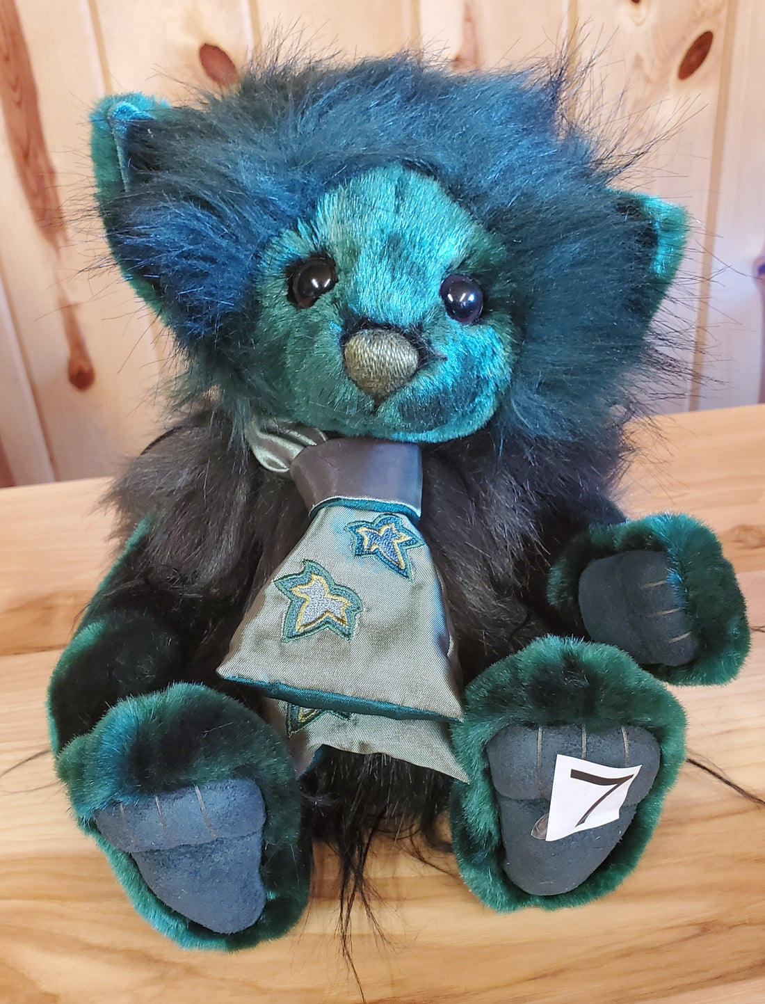 Forest Troll - 12" Dark Green Plush by Charlie Bears