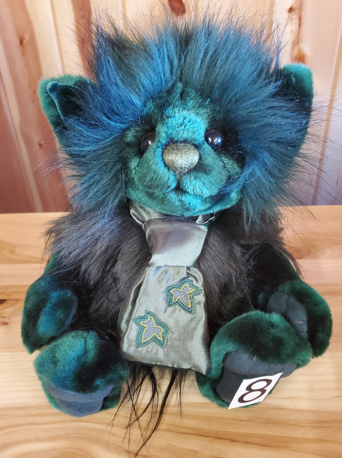 Forest Troll - 12" Dark Green Plush by Charlie Bears