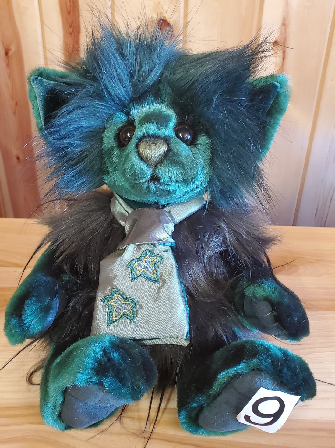 Forest Troll - 12" Dark Green Plush by Charlie Bears