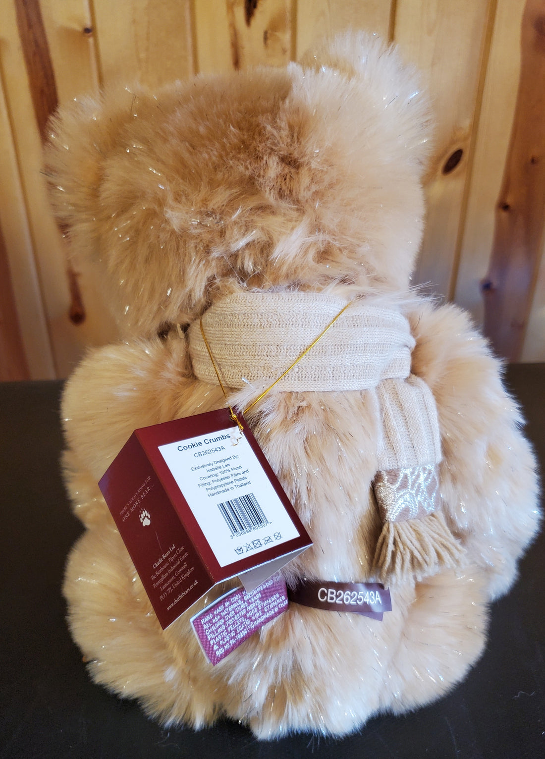 Cookie Crumbs - 17" Golden Beige Plush by Charlie Bears