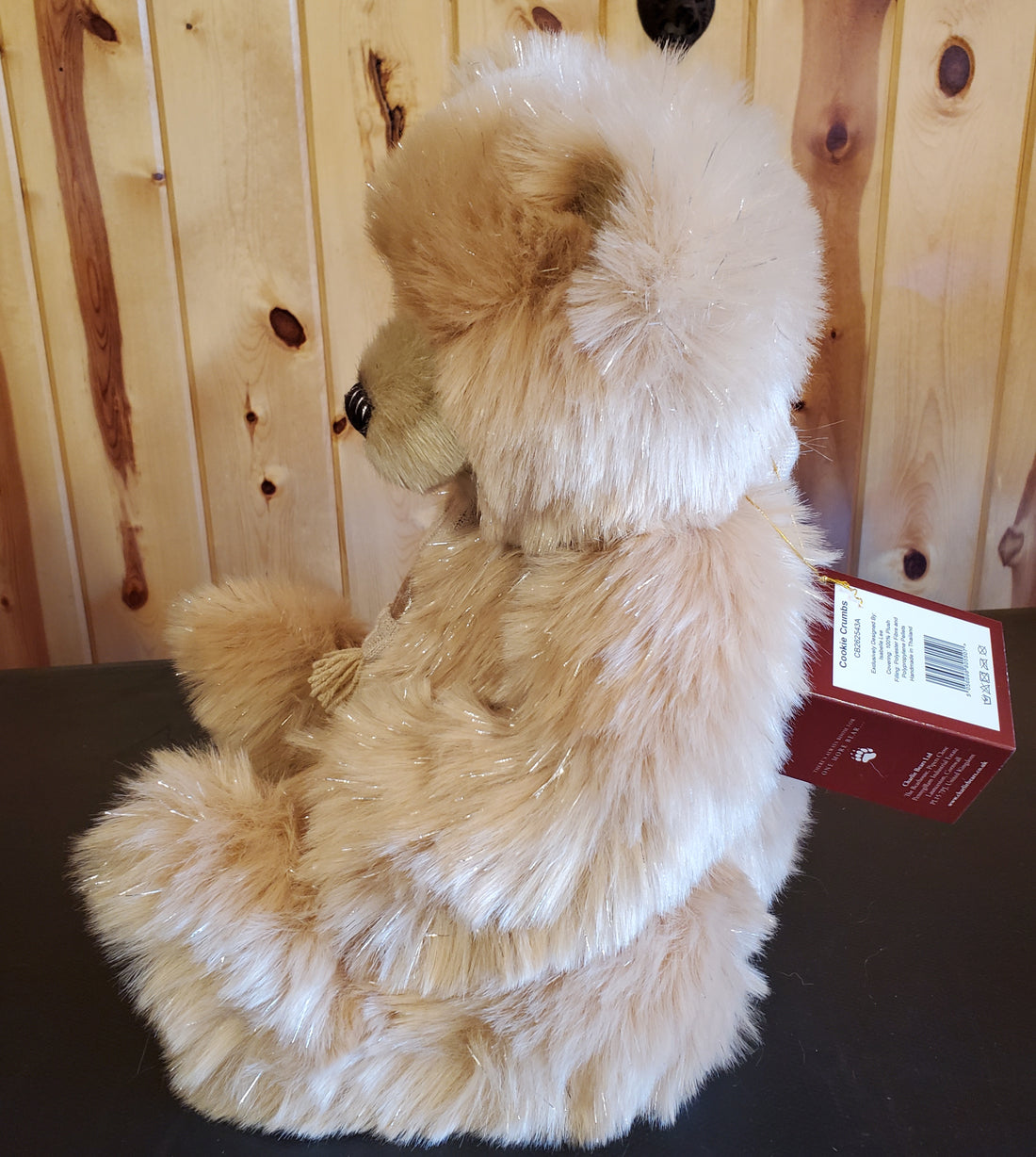 Cookie Crumbs - 17" Golden Beige Plush by Charlie Bears