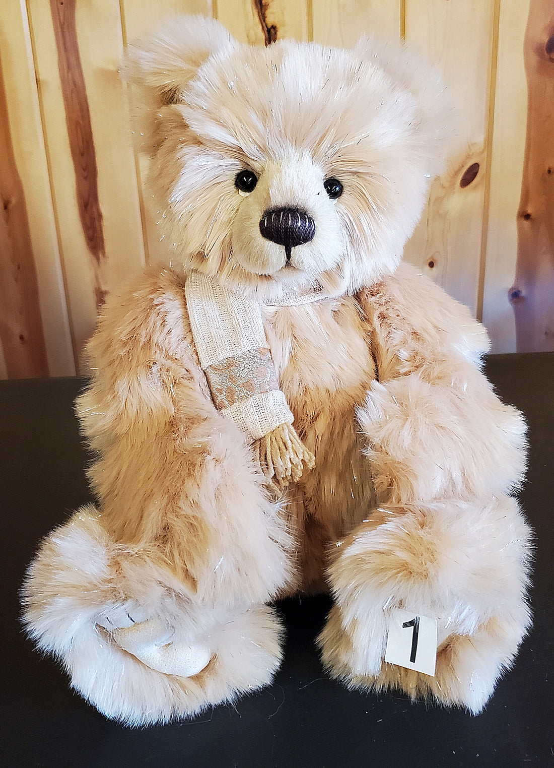 Cookie Crumbs - 17" Golden Beige Plush by Charlie Bears