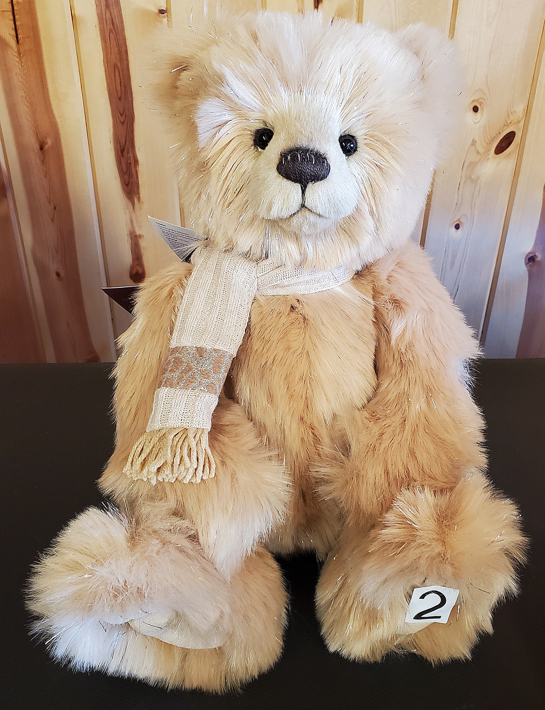 Cookie Crumbs - 17" Golden Beige Plush by Charlie Bears
