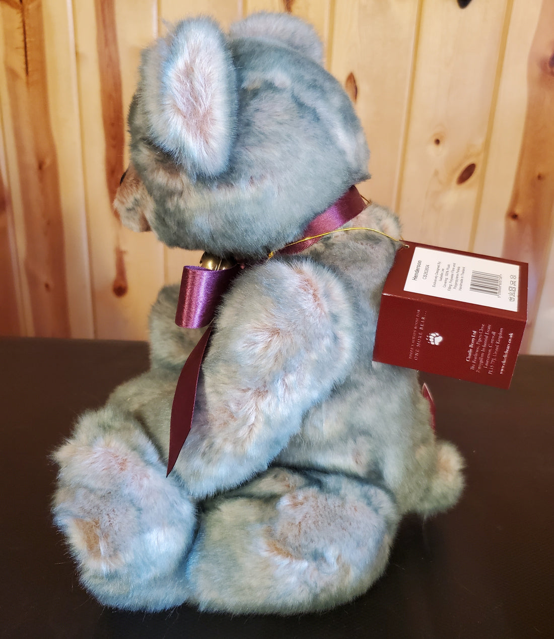 Henderson - 16" Green and Cream Plush by Charlie Bears