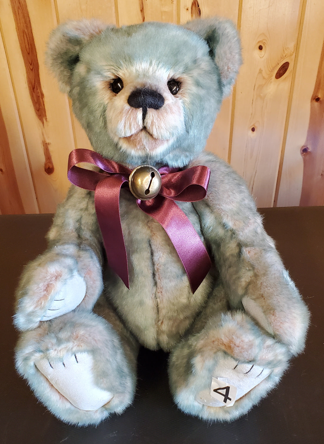 Henderson - 16" Green and Cream Plush by Charlie Bears