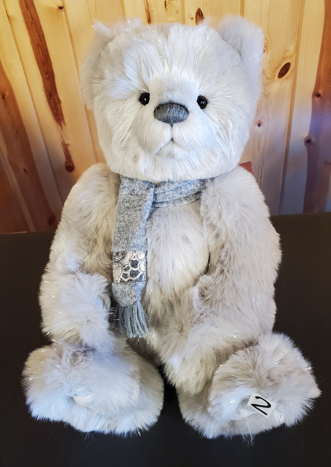 Elf Dust - 17" Grey and Silver Plush by Charlie Bears