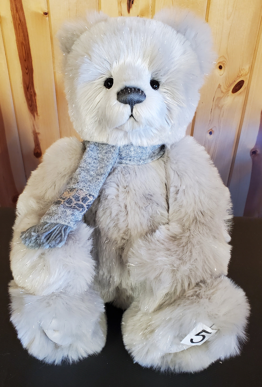 Elf Dust - 17" Grey and Silver Plush by Charlie Bears