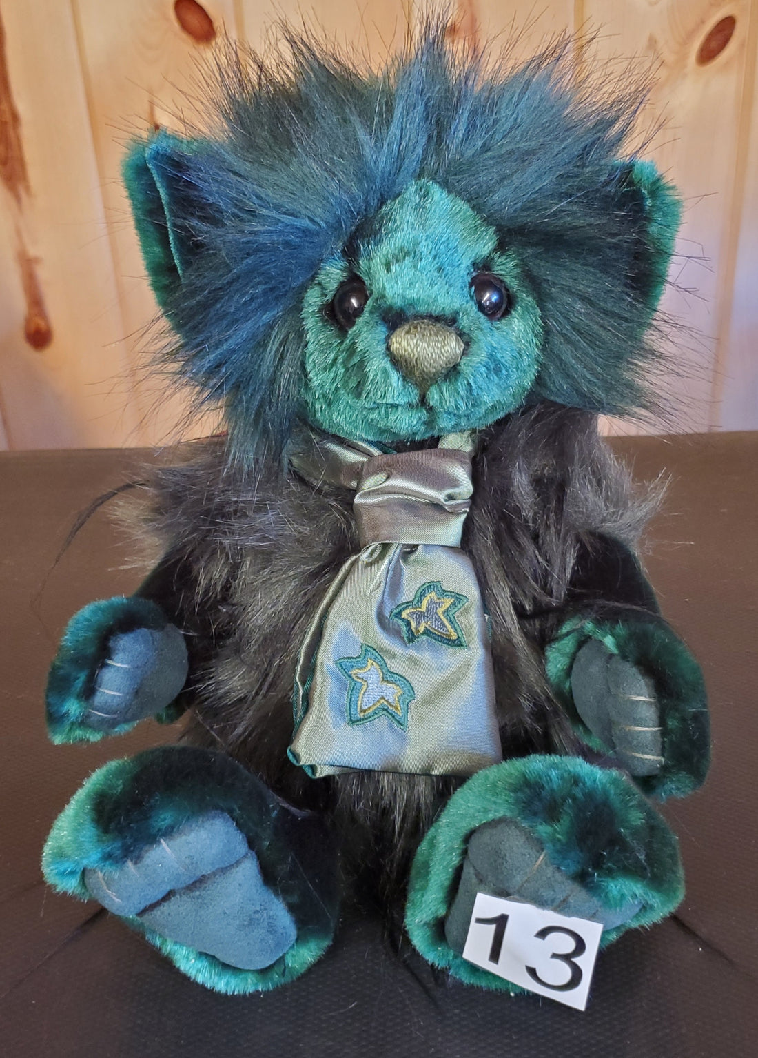 Forest Troll - 12" Dark Green Plush by Charlie Bears