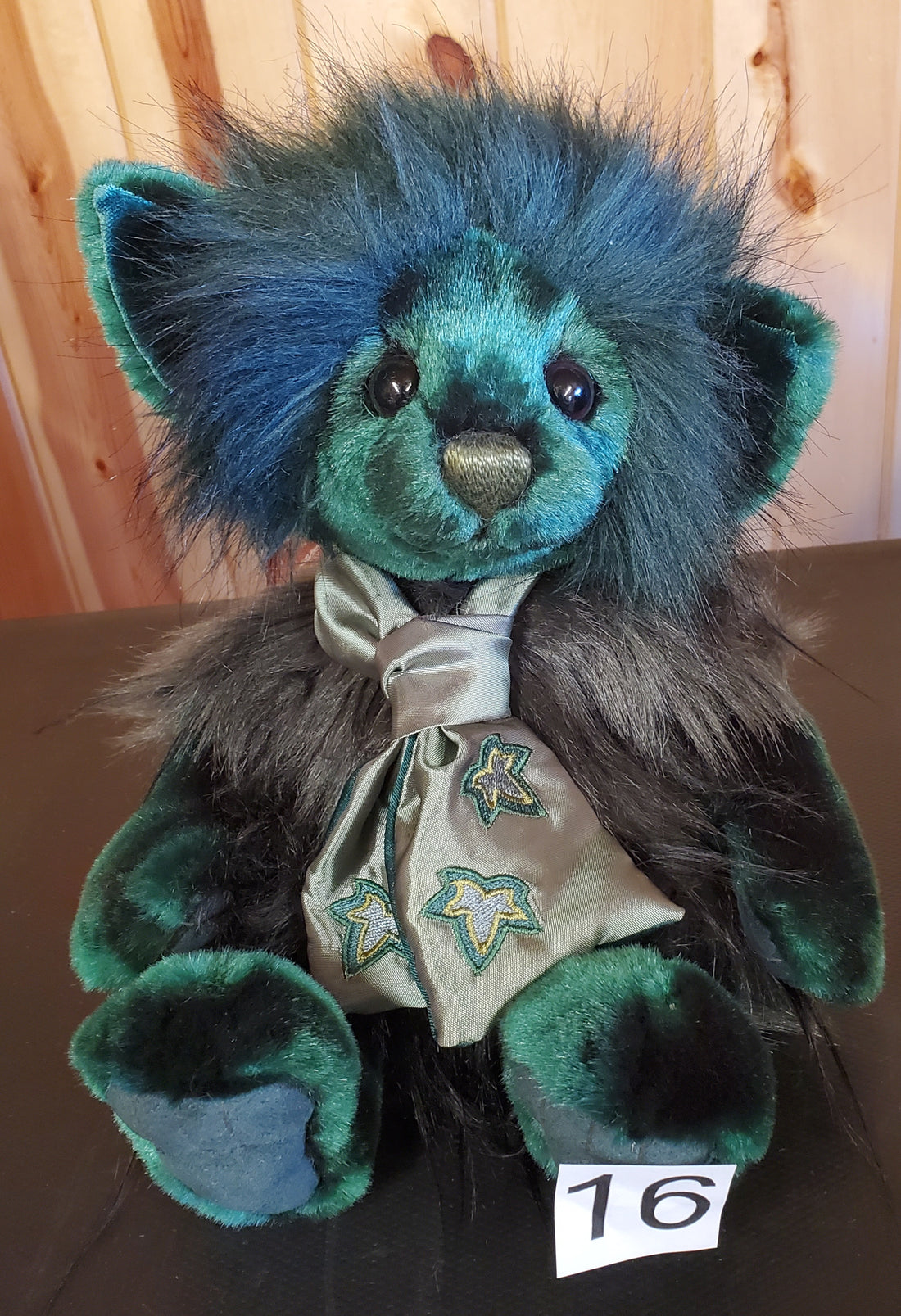 Forest Troll - 12" Dark Green Plush by Charlie Bears