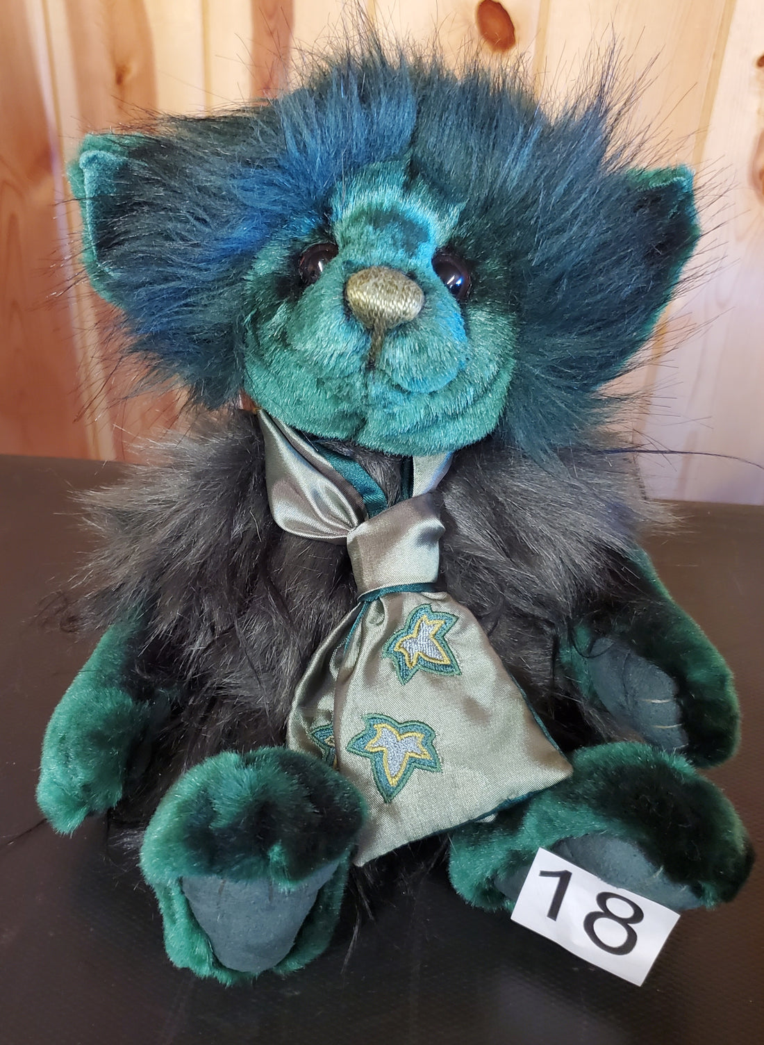 Forest Troll - 12" Dark Green Plush by Charlie Bears