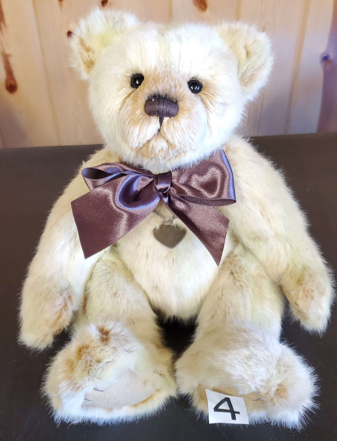 Snoozy - 12" Cream and Tan Plush by Charlie Bears