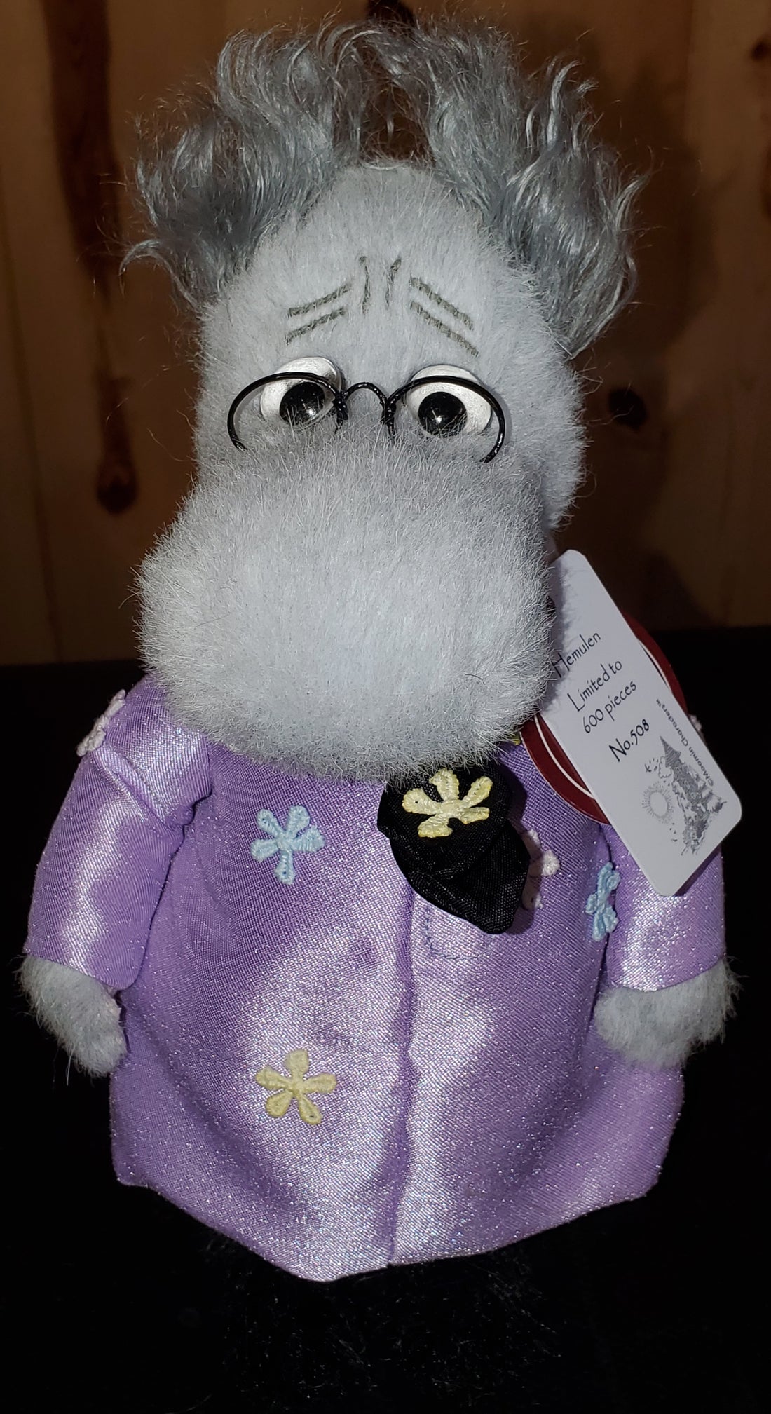 Hemulen - 8.5" Moonmin Alpaca and Mohair Minimo by Charlie Bears - Limited Edition