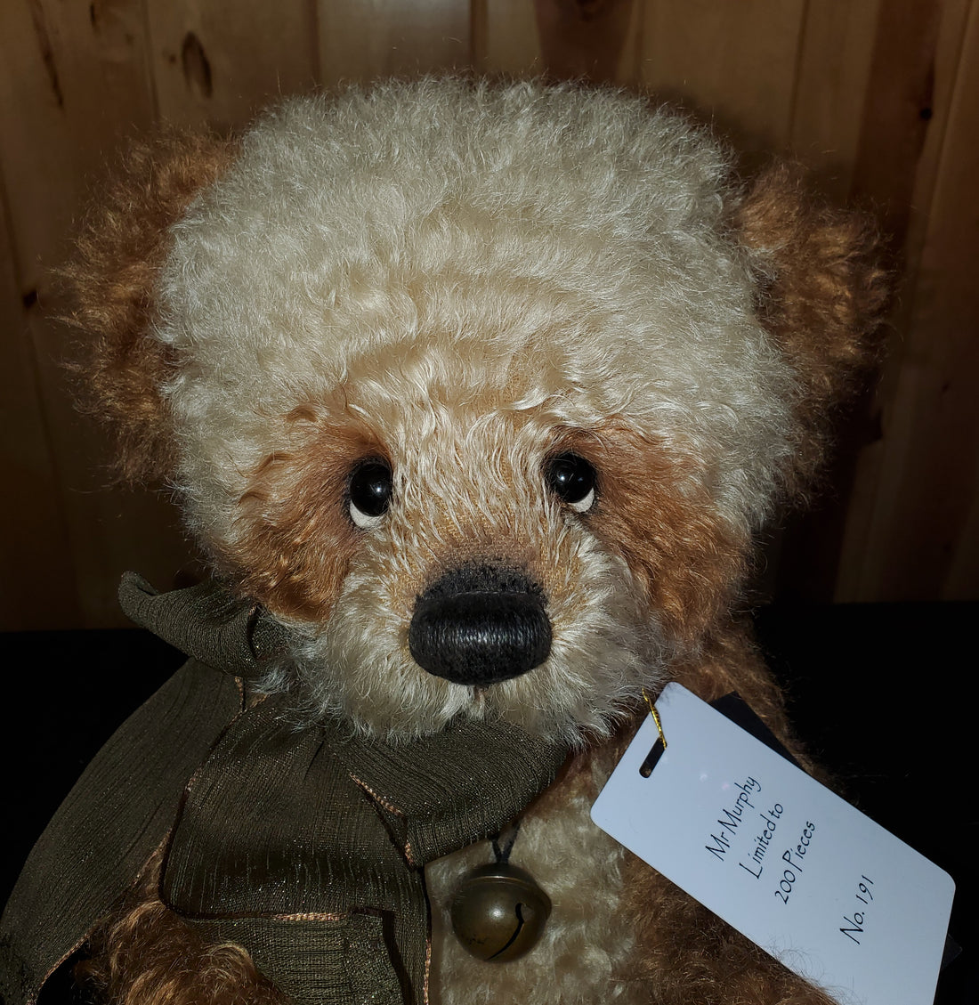 Mr. Murphy - 16" Mohair and Alpaca Bear Isabelle Collection - Only 200 Made!