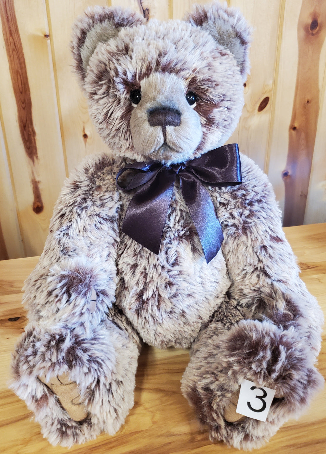 Davey - 17" Floppy Jointed Tan Teddy by Charlie Bears