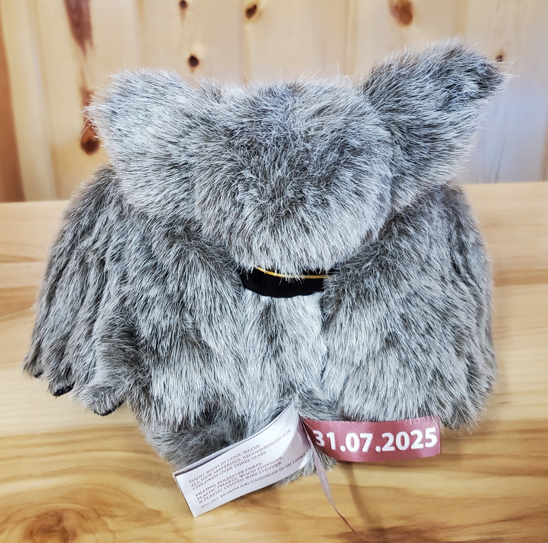 Belfry - 9" Grey and Black Gothic Bat by Charlie Bears