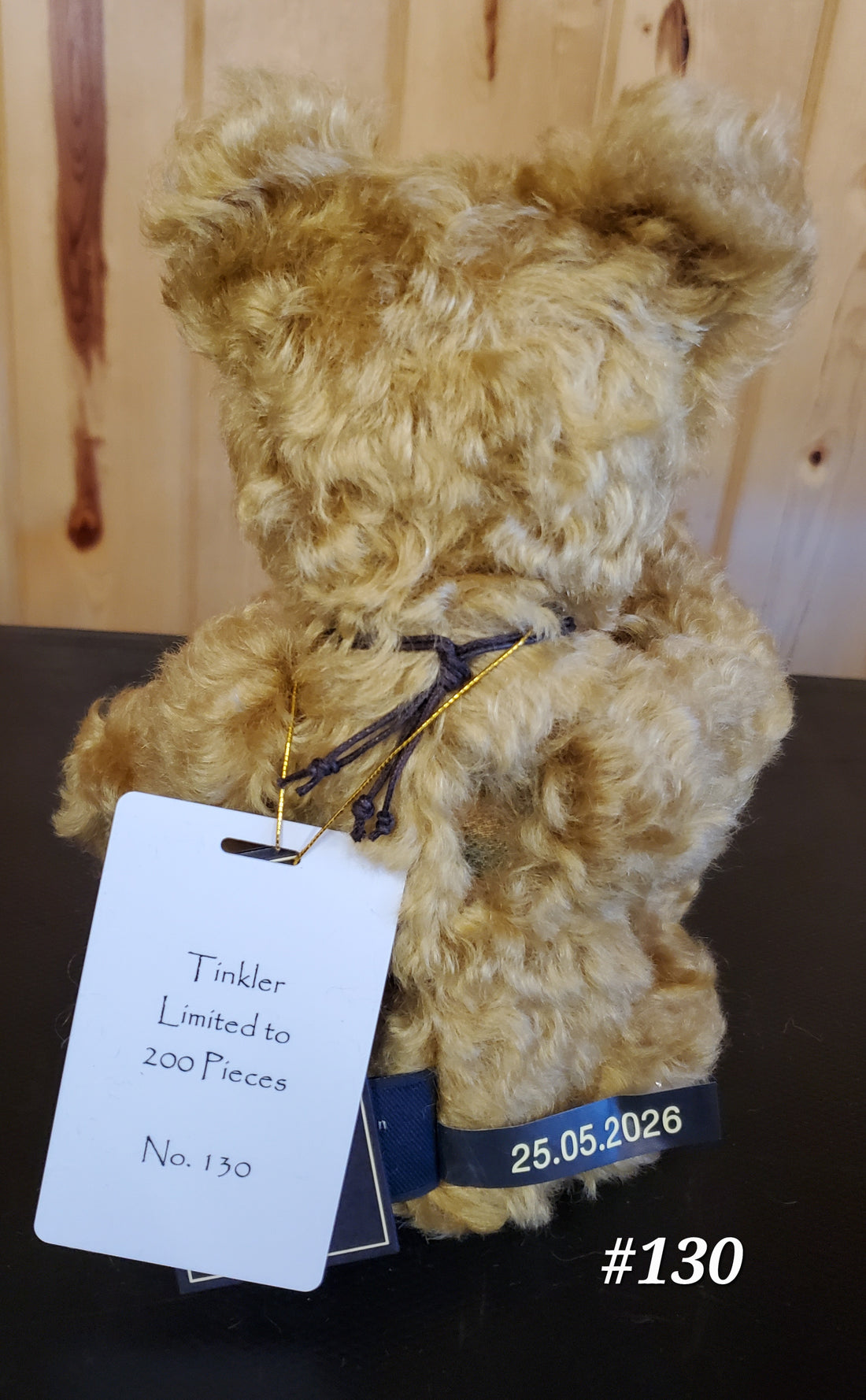 Tinkler - 10" Gold Mohair Isabelle Collection - Made to look worn and antique - Only 200 Made!