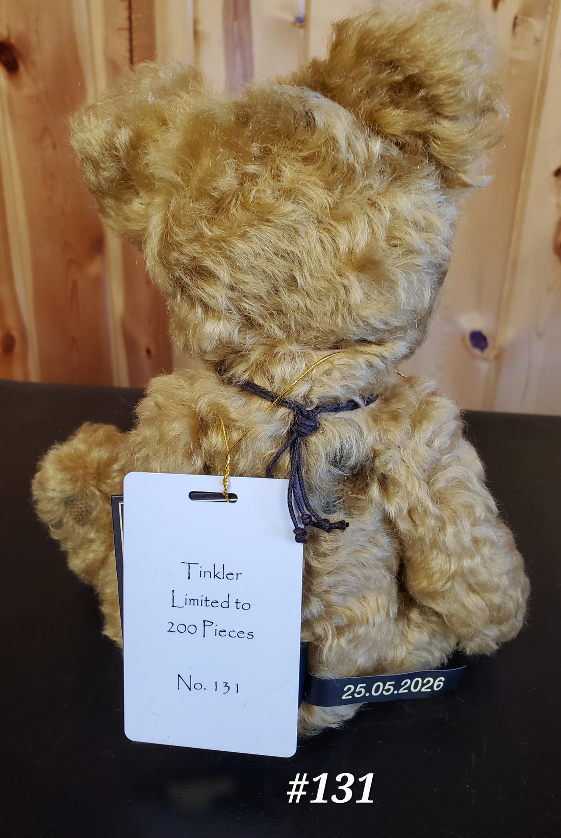 Tinkler - 10" Gold Mohair Isabelle Collection - Made to look worn and antique - Only 200 Made!