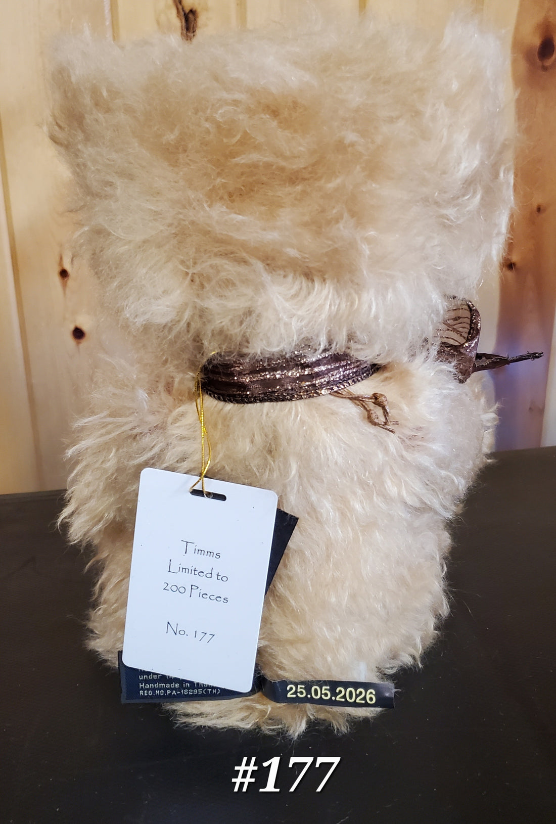 Timms - 15" Honey Gold Mohair Isabelle Collection - Only 200 Made!