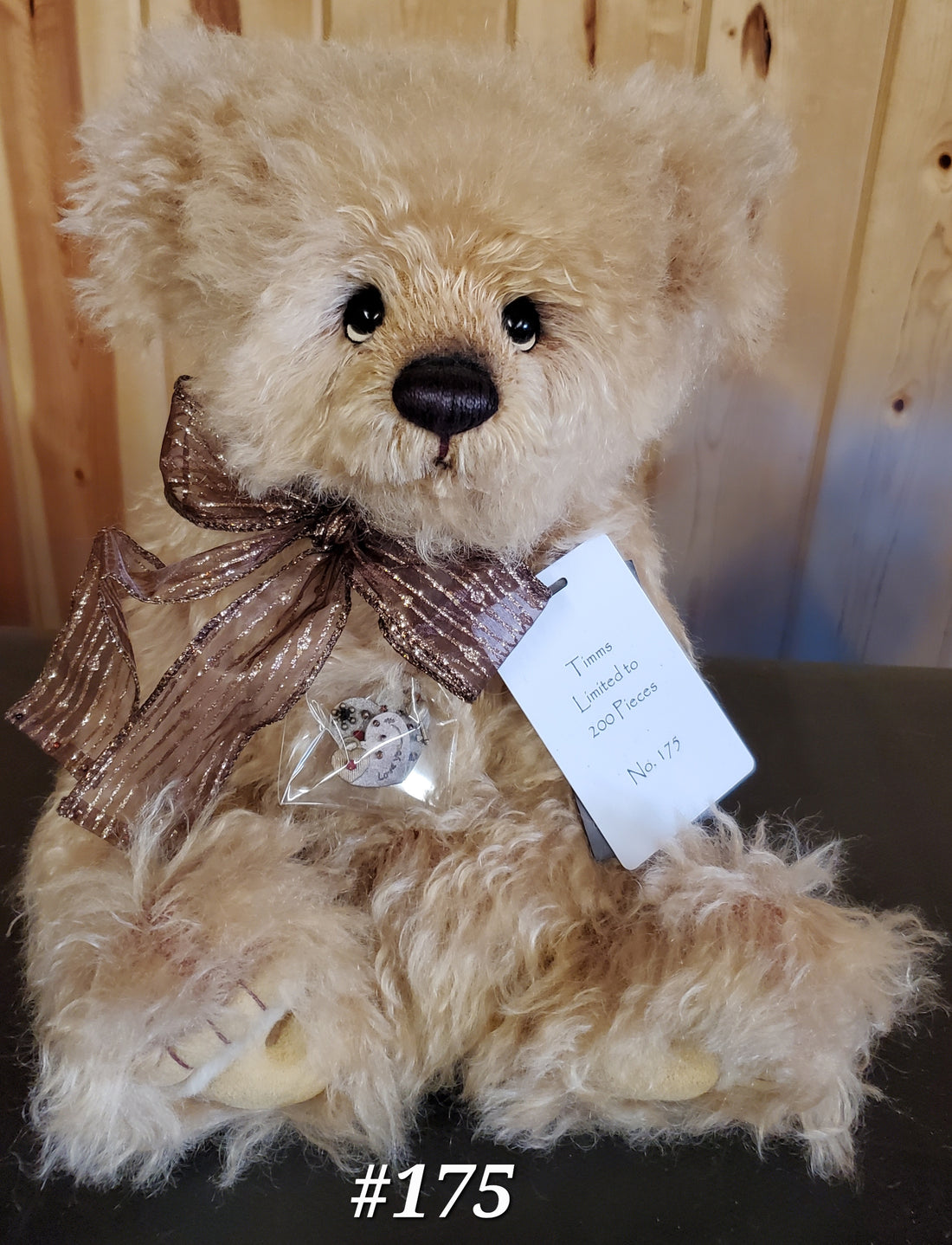 Timms - 15" Honey Gold Mohair Isabelle Collection - Only 200 Made!