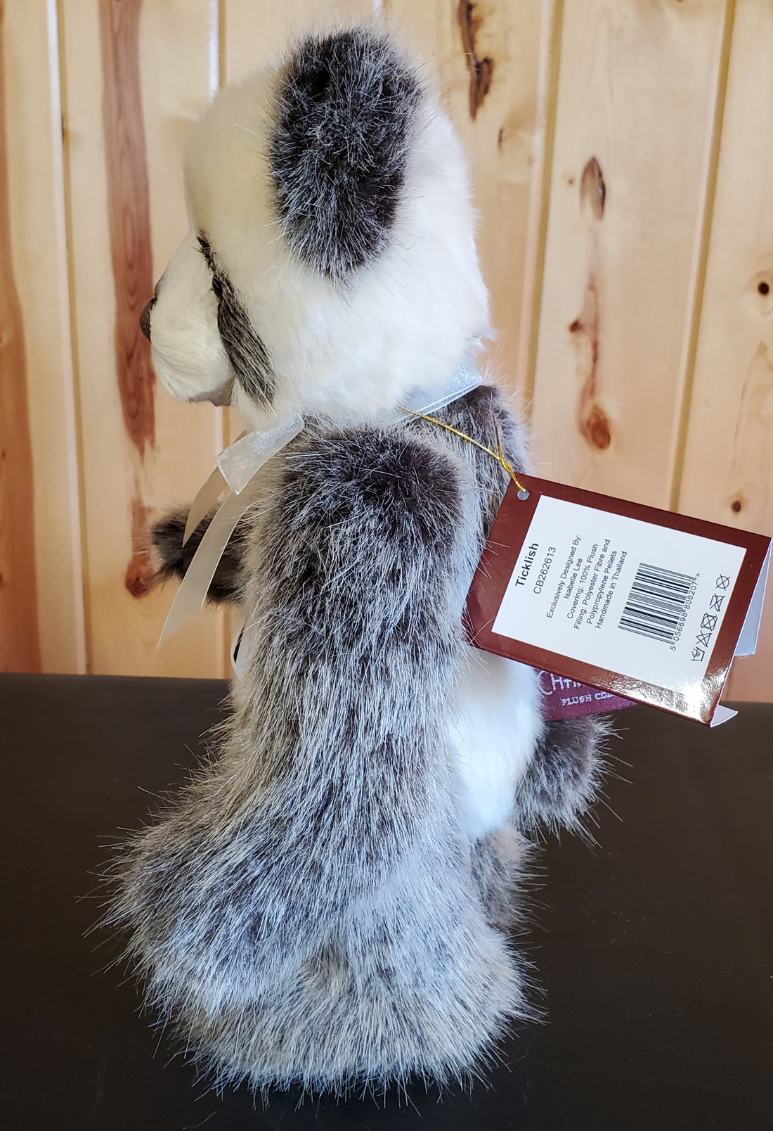 Ticklish - 11.5" Brown and Ivory Standing Panda by Charlie Bears