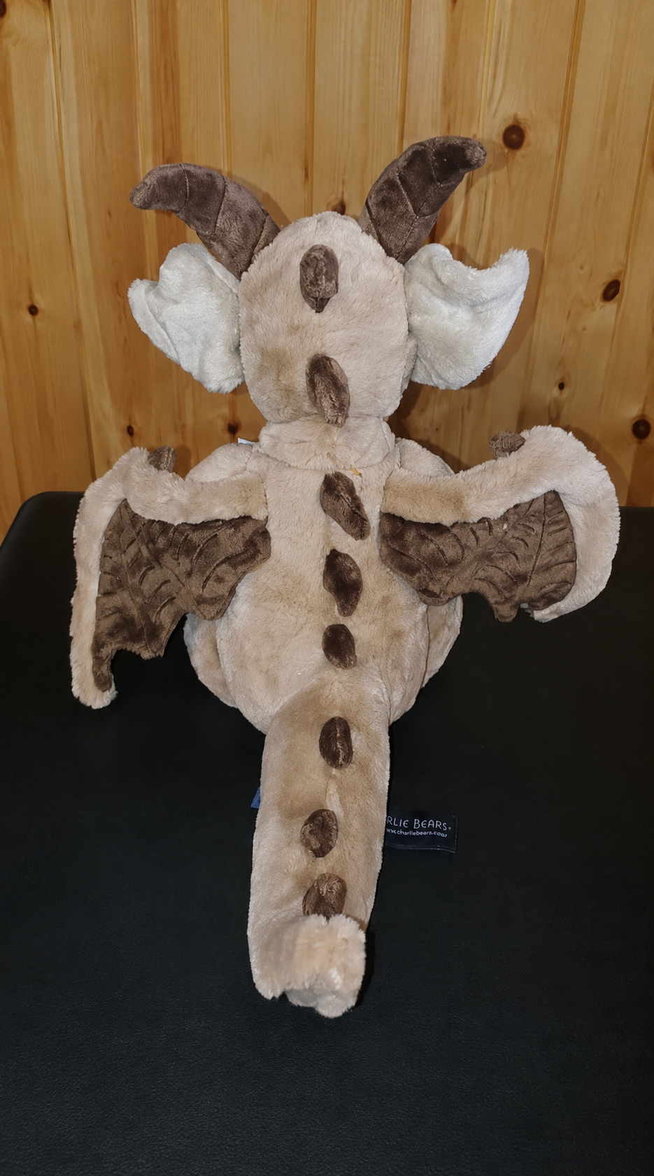 Feldspar - 17" Tan Gargoyle Plush by Charlie Bears