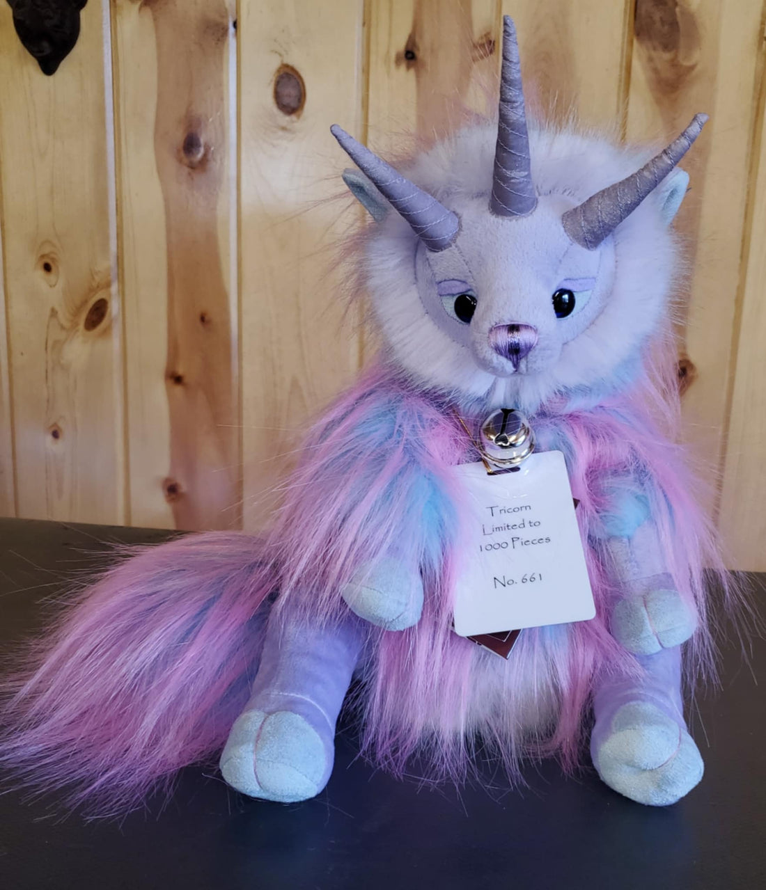 Tricorn - 13" Horned Plush - Monsterology Series by Charlie Bears